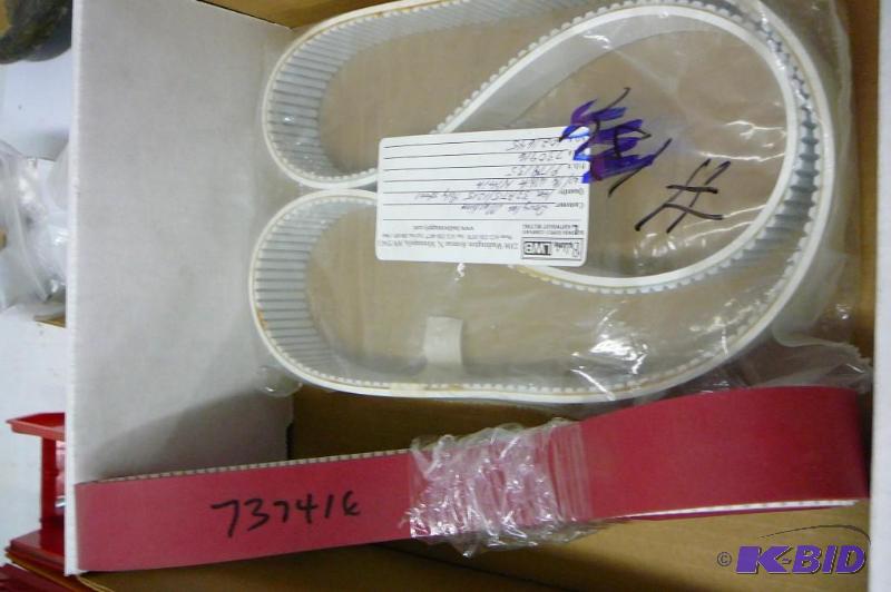 Belt White NHrile  red 2 Count...