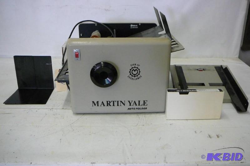 Martin Yale Auto Folder Model 1501 115 Volts...