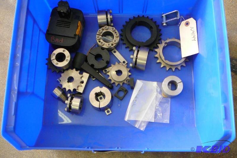 A lot Sprockets  Hubs set couler...