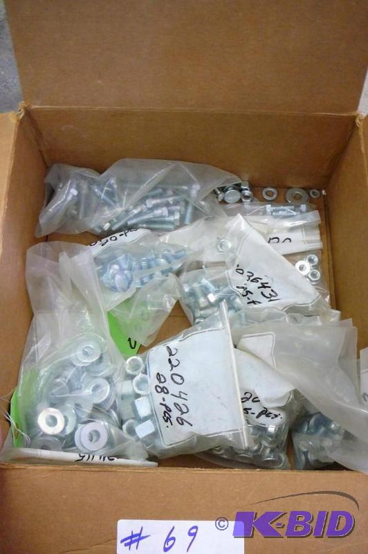 ALot of 38 Bolts  Washer Nuts...