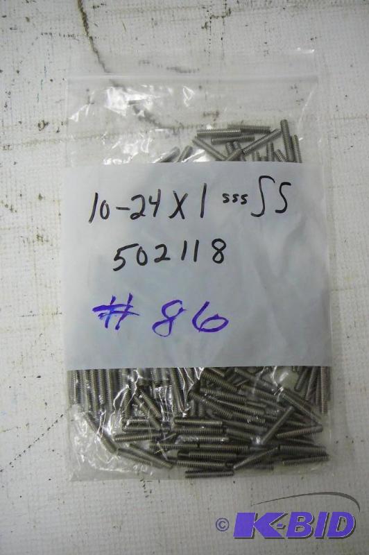 10 - 24 x 1 SS Set Screws...