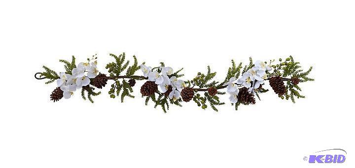 lot 80 image: 60 PhalaenopsisPine Garland QS965