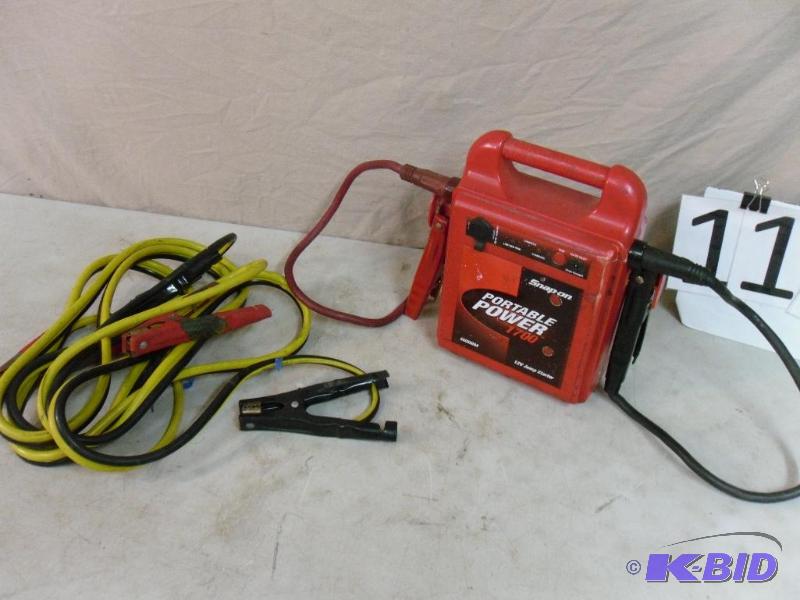 lot 117 image: Snap On Jump Starter (no charger so unable to...