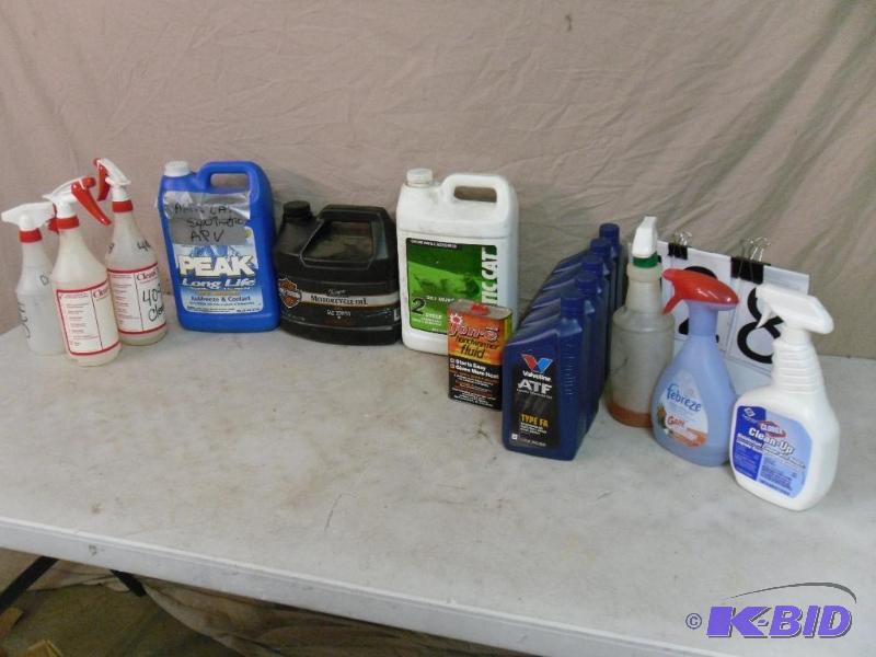 lot 128 image: Lot of Assorted Automotive Chemicals. 5 New Q...
