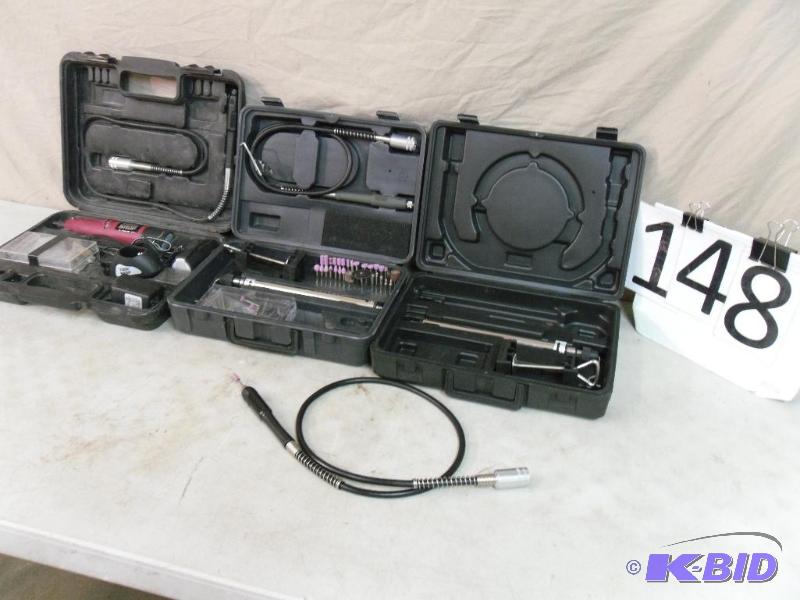 lot 148 image: Tool Shop Cordless Rotary Tool with Flex Shaf...