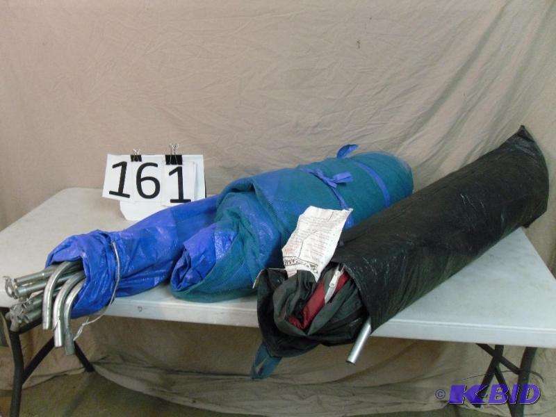lot 161 image: Camel Brand Tent-Finished Size 8 x 10 with ...