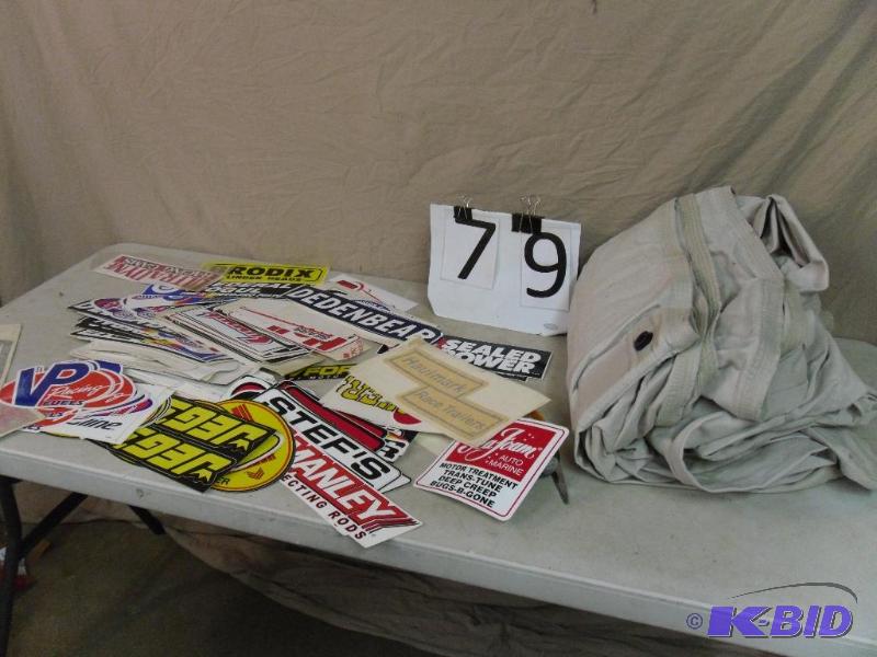 lot 79 image: Cloth car cover (box was marked &quotCorvett...