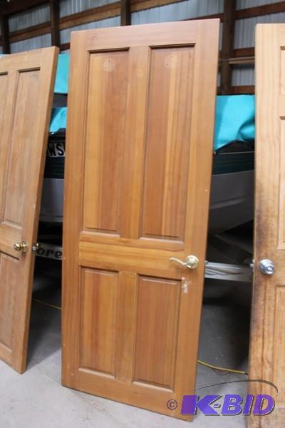 Solid Pine Wood Door Measures 28&quot X 77&...