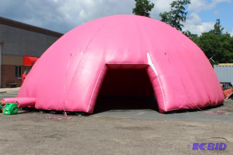 Inflatable tent