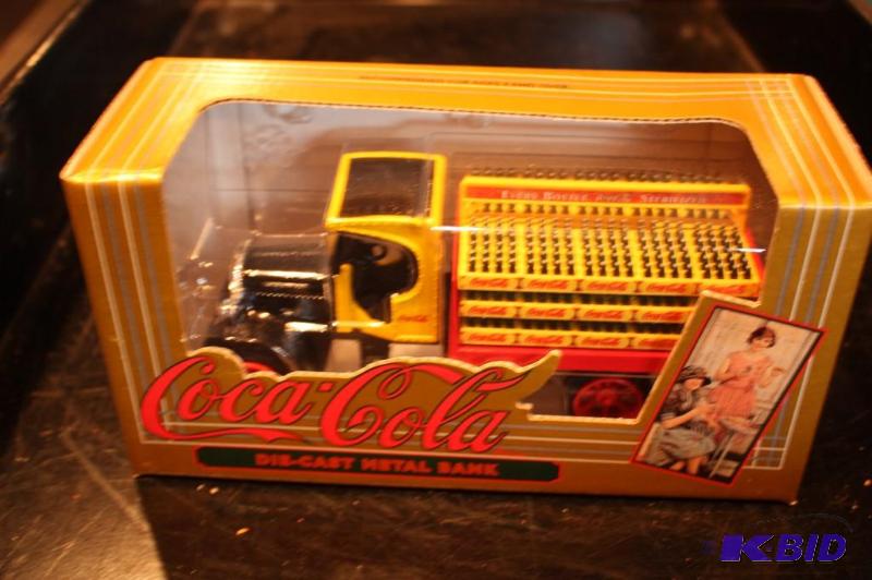 lot 107 image: CocaCola&nbspdie-cast metal bank...