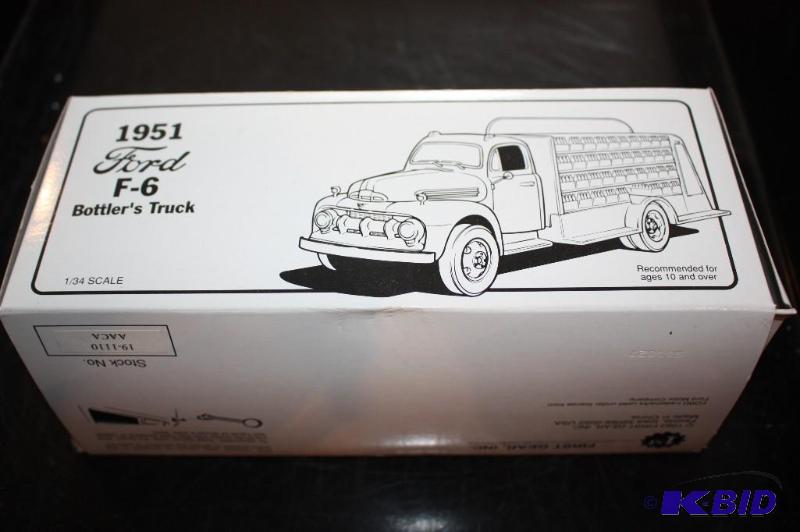 lot 133 image: 1951 Ford F-6 bottlers truck 134 scale...