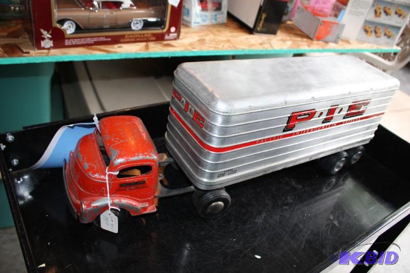 lot 144 image: Smith Miller truck with PIE trailer...