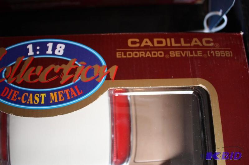 lot 169 image: Cadillac die-cast metal eldorado seville 1958...