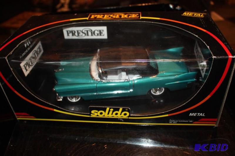 lot 230 image: Solido&nbsp1955 metal&nbspCadillac eldorado...
