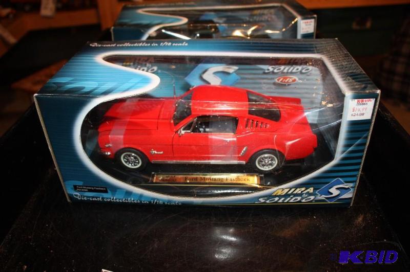lot 238 image: Ford die-cast metal&nbspmustang&nbspfast ba...