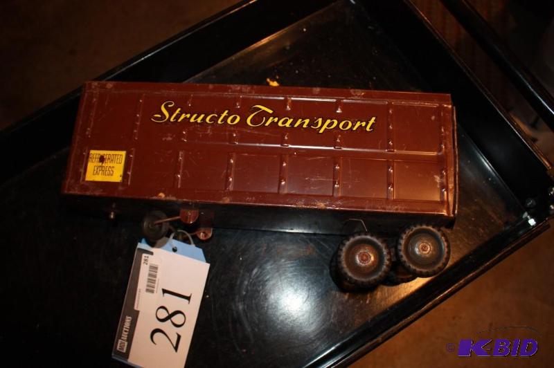 lot 281 image: Structo&nbsptransport refrigerated express t...