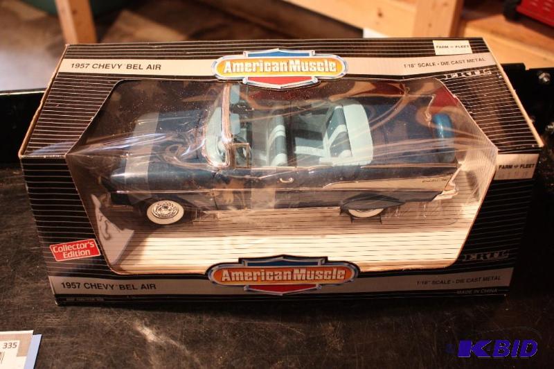 lot 335 image: Collectors edition American Muscle 1957 Chevy...