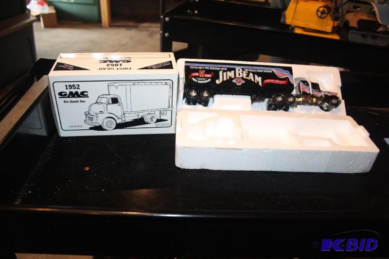 lot 495 image: Lot of (2) items including a 1952 GMC dry goo...