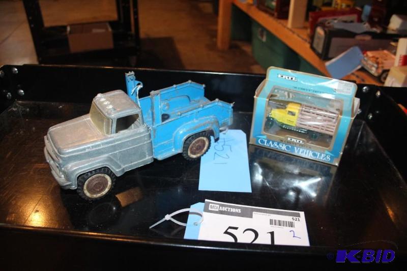 lot 521 image: Lot of (2) items including a 30 Chevy truck ...