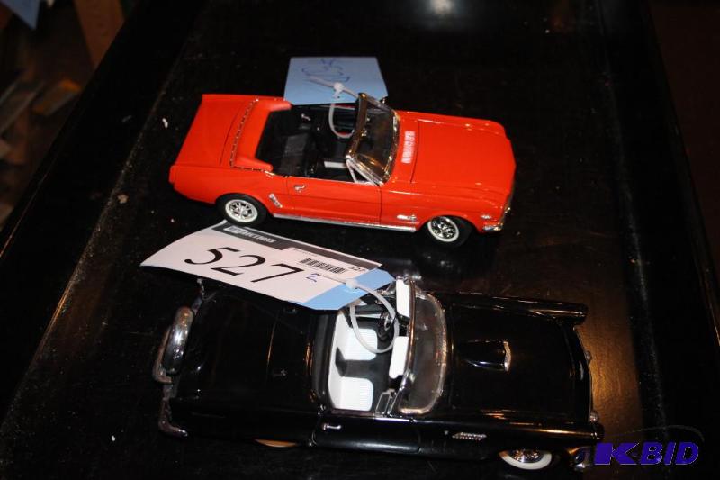 lot 527 image: Lot of (2) items including a 1965 Ford mustan...