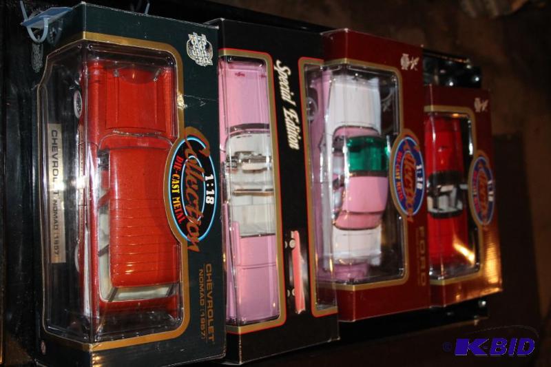 lot 535 image: Lot of (4) items including a 1957 Chevrolet n...