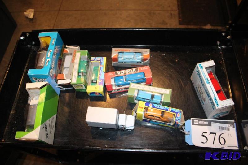 lot 576 image: Lot of (11) items including a Farm toys milk ...
