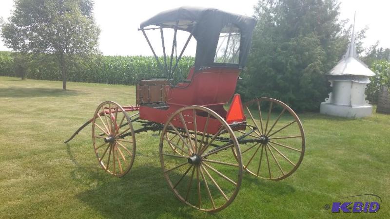 1920s Old Hickory Horse Drawn Buggy...