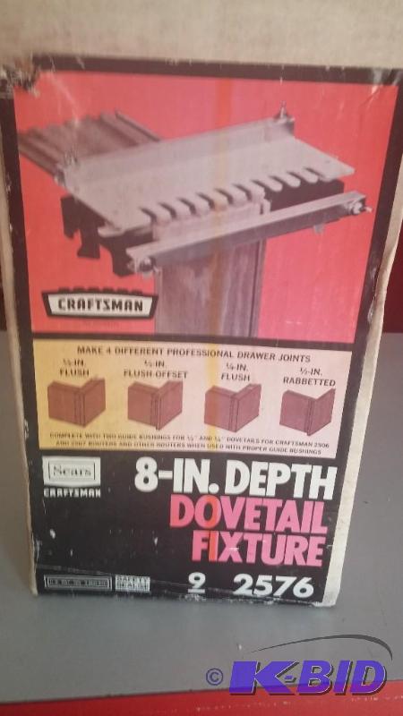 lot 24 image: Craftsman Dovetail Fixture...