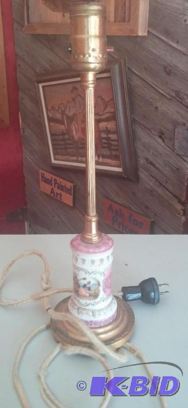 Vintage Porcelain table lamp...