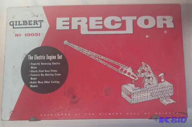 Vintage Gilbert ERECTOR Set 10051 The Electri...