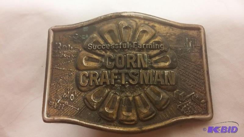 1975 Corn Craftsman Belt Buckle...