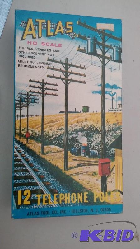 New in Box Atlas telephone Pole HO Scale...