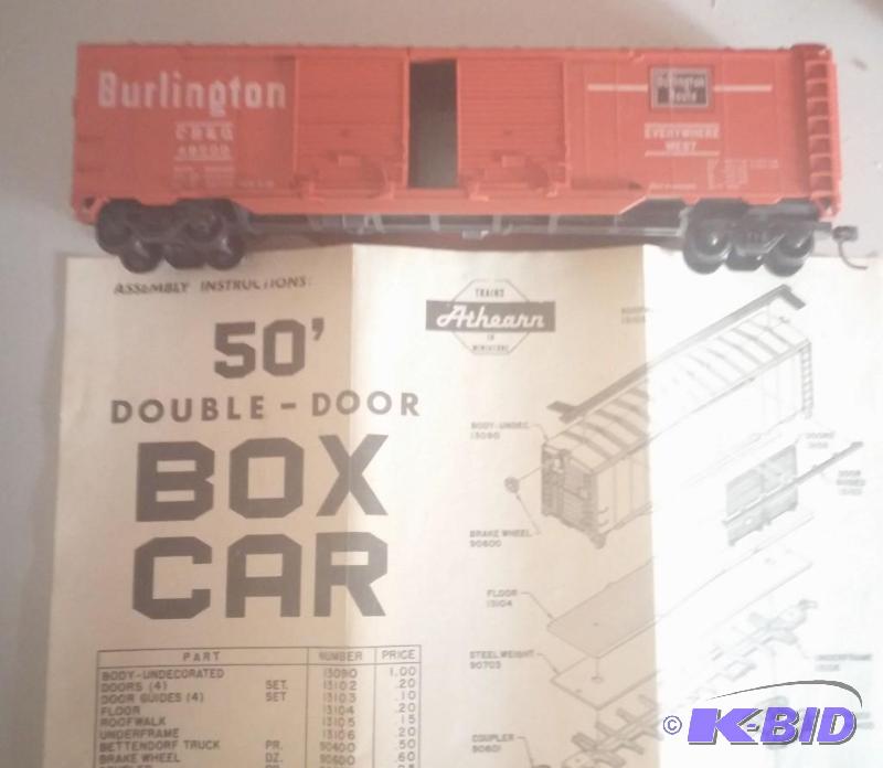 Athearn Burlington Northern Box Car...