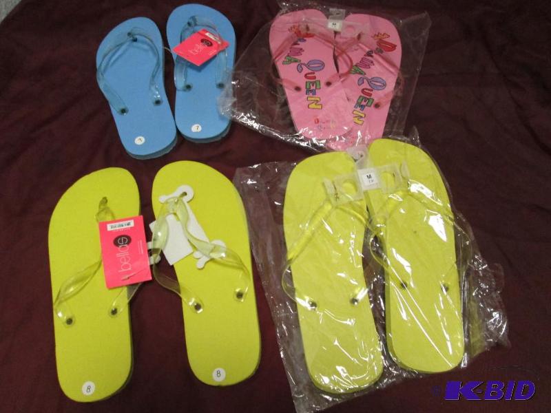 2 Yellow pairs, 1 blue, and 1 pink (drama que...