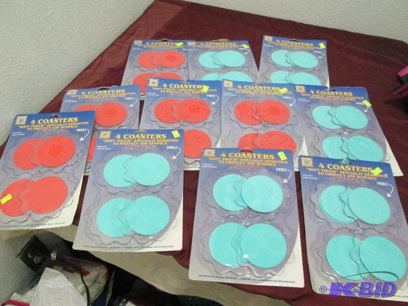 Qty 11 4 coasters soft touch specially design...