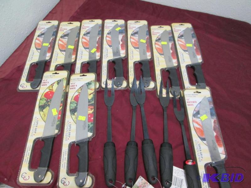 Qty 2 Euro ware stainless steel 12.5 chefs k...