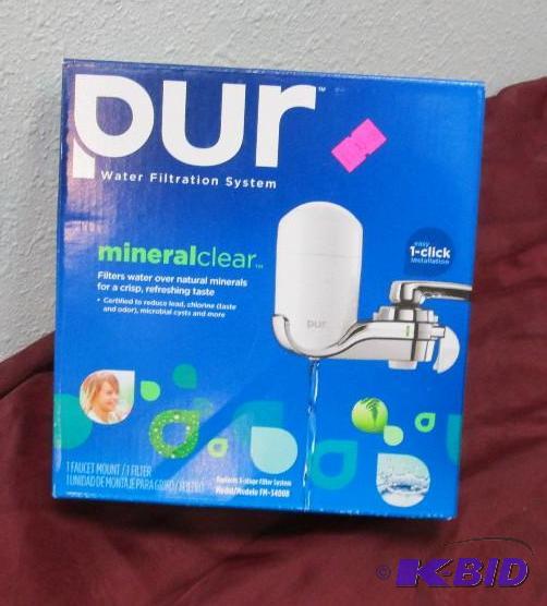 One Pur Water Filtration comes with 1 faucet ...