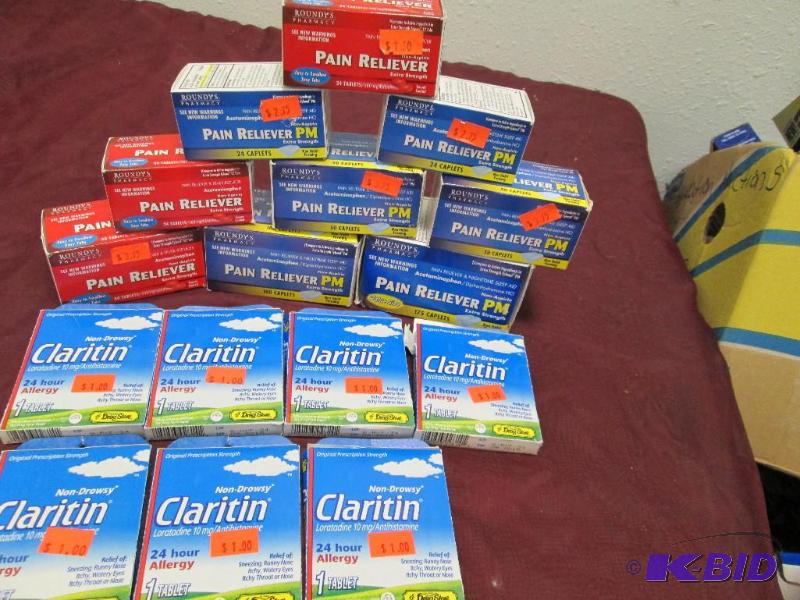 Qty 7 Non-Drowsy Claritin 24 hour Allergy, Ro...