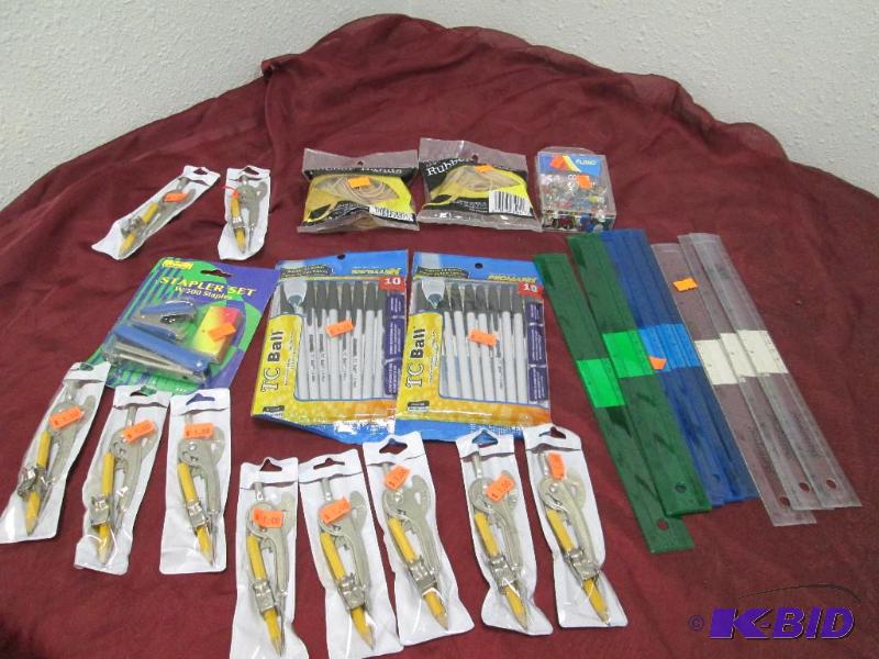 Qty 10 Compass, Qty 2 rubber bands- assortmen...