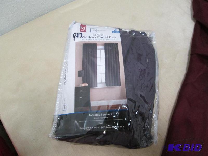Mainstays Canvas Window Panel Pair color is P...