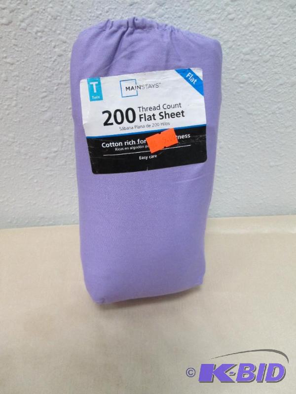 Mainstays 200 thread count fitted sheet- size...