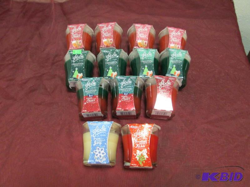 Qty 5 Glade Candle Apple Cinnamon Cheer, Qty ...