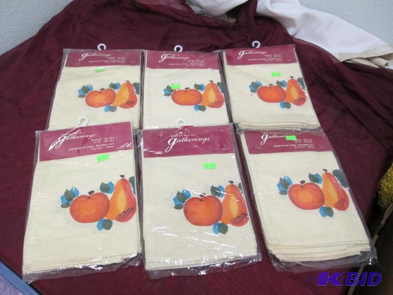 Qty 6 Heritage Mint Ltd gatherings napkins se...