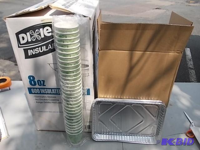 Case Lot Of New Coffee Cups 600 Count, Box Lo...