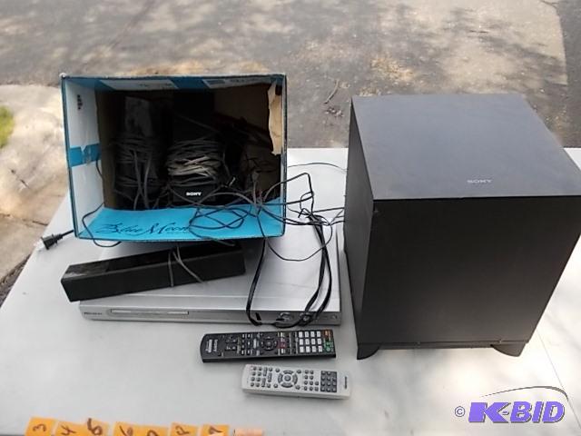 Sony Surround Sound System, DVD Player Both R...