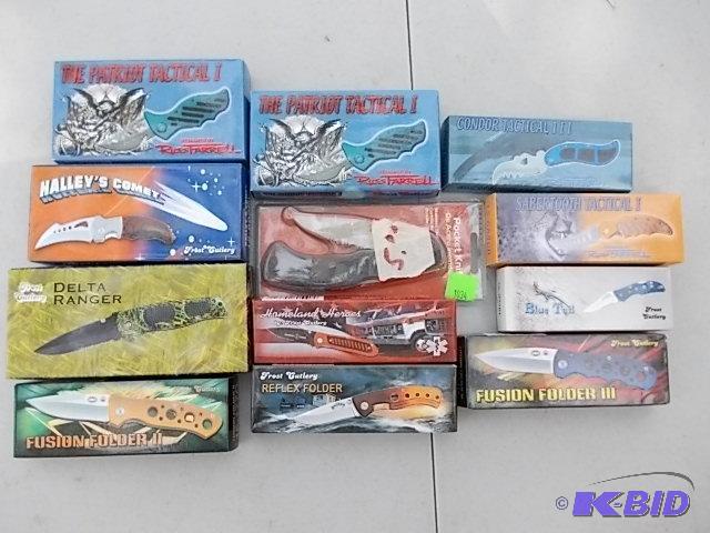 12 Tactical Folding Knives...