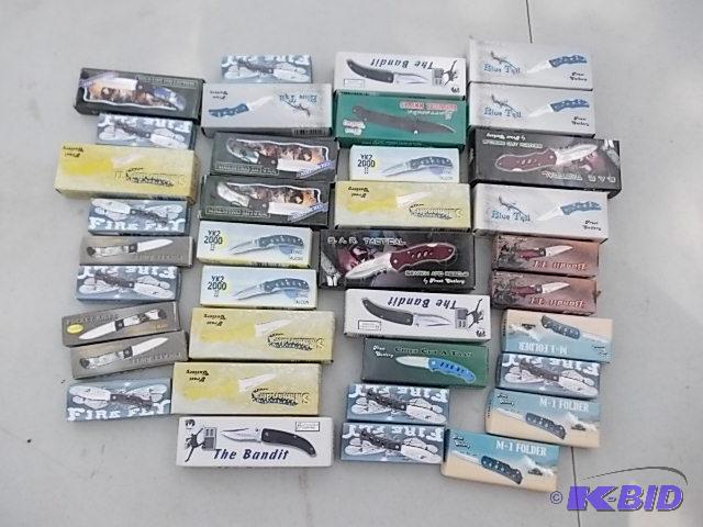 37 Folding Pocket Knives...