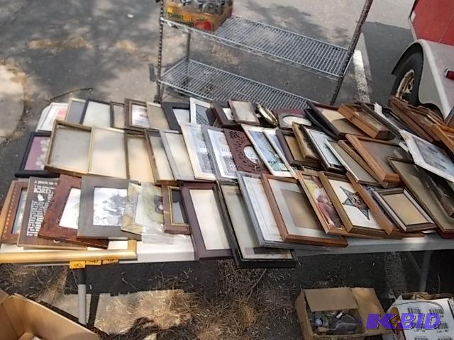 Large Lot Of Picture Frames...