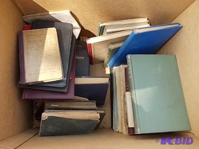 Box Lot Old German Books...