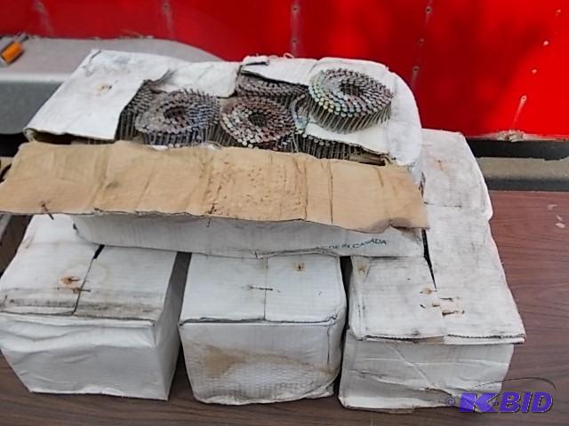 4 Cases Of Coiled Ribbed Sheetrock Nails For ...